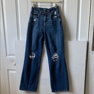 Distressed Blue Women's Jeans